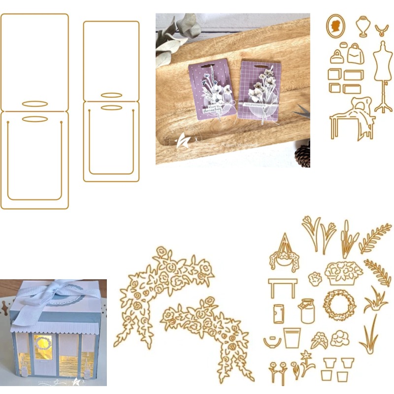 Candle Making Books - Flower Shop Sewing Luggage Tags Metal