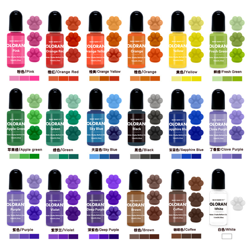 Soy Wax Pillar Blend - 20 Colors Candle Dyes Wax Candles