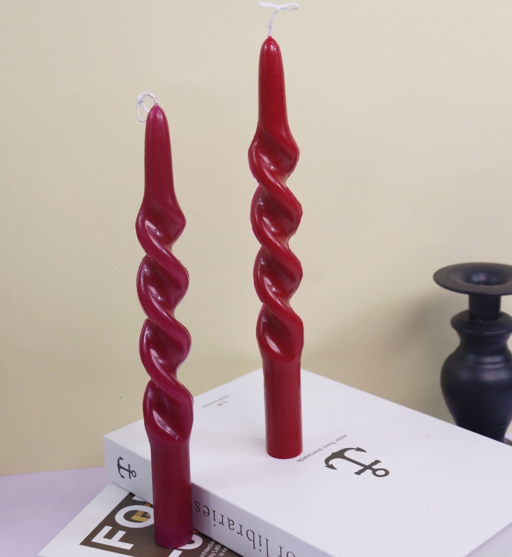 XOẮN Sọc Cột Acrylic Nến Khuôn - đánh giá và giá Candle Making At Home