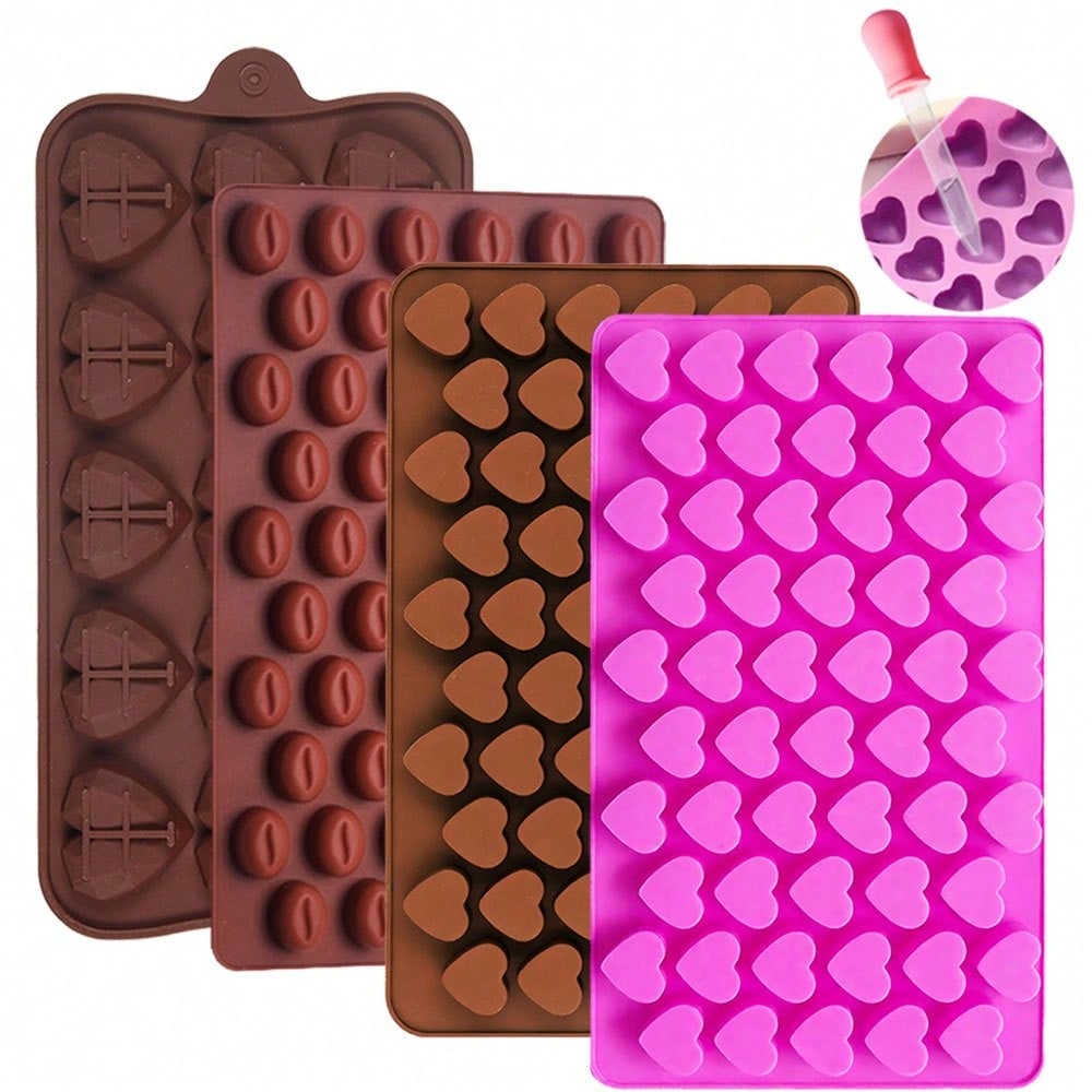 2pcs/set Heart-shaped Coffee B - đánh giá và giá Soy Wax Pillar Blend