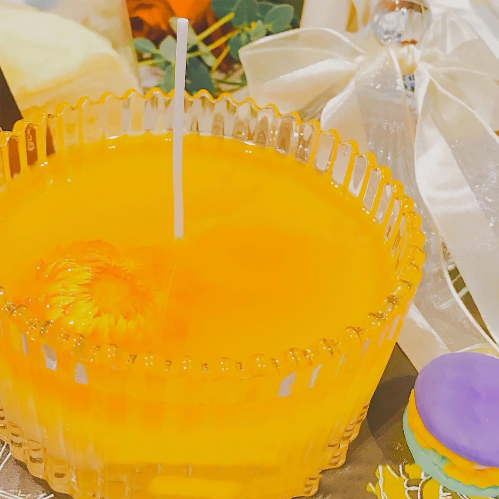 200g Yellow Clear Gel Jelly Wa - đánh giá và giá Candle Making At Home