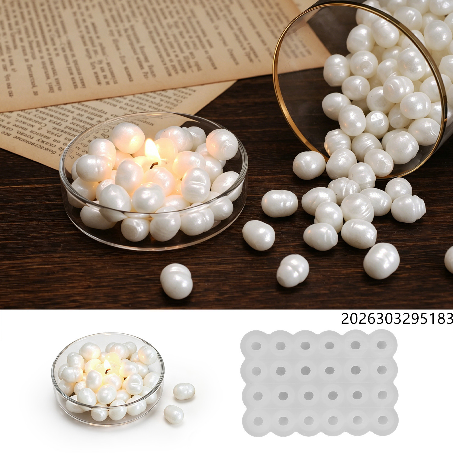 Healing Ocean Pearl Mirror Wax - đánh giá và giá Candle Making Fragrances