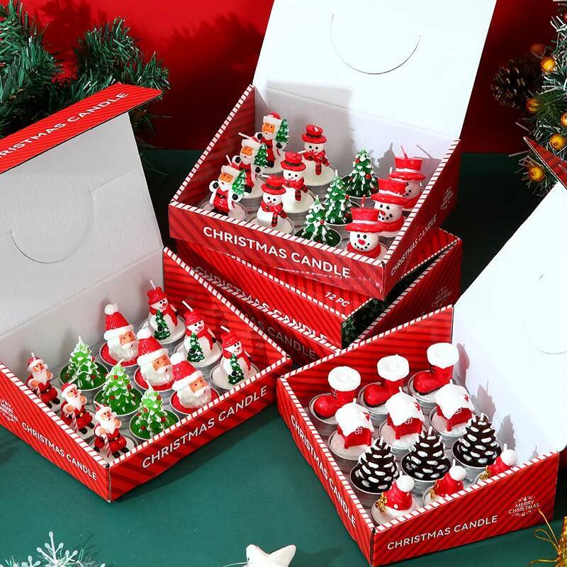 12PCS Candles Christmas Decora - đánh giá và giá Candle Making Oil Scents