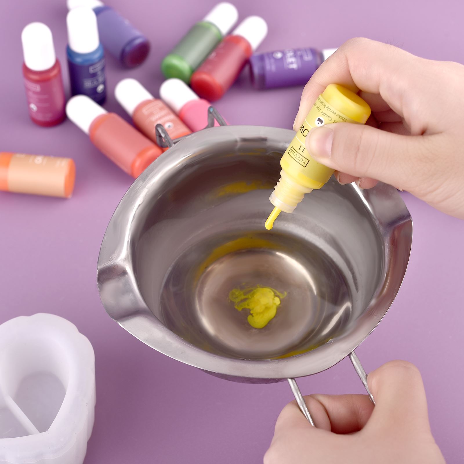 10ml Candle Wax Pigments DIY C - đánh giá và giá Soy Wax Pillar Blend
