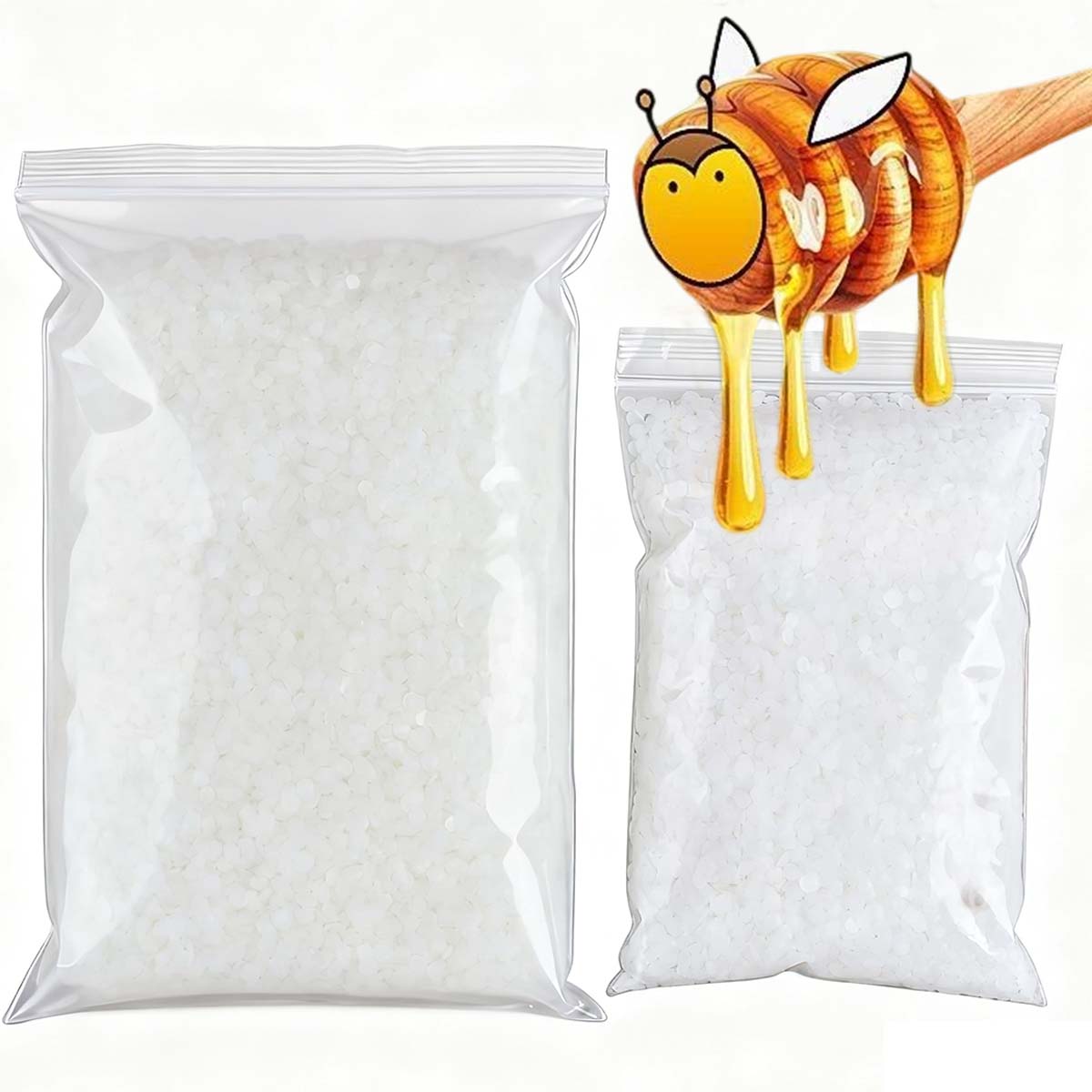 200g-1000g White Beeswax Pure  - đánh giá và giá Candle Making At Home