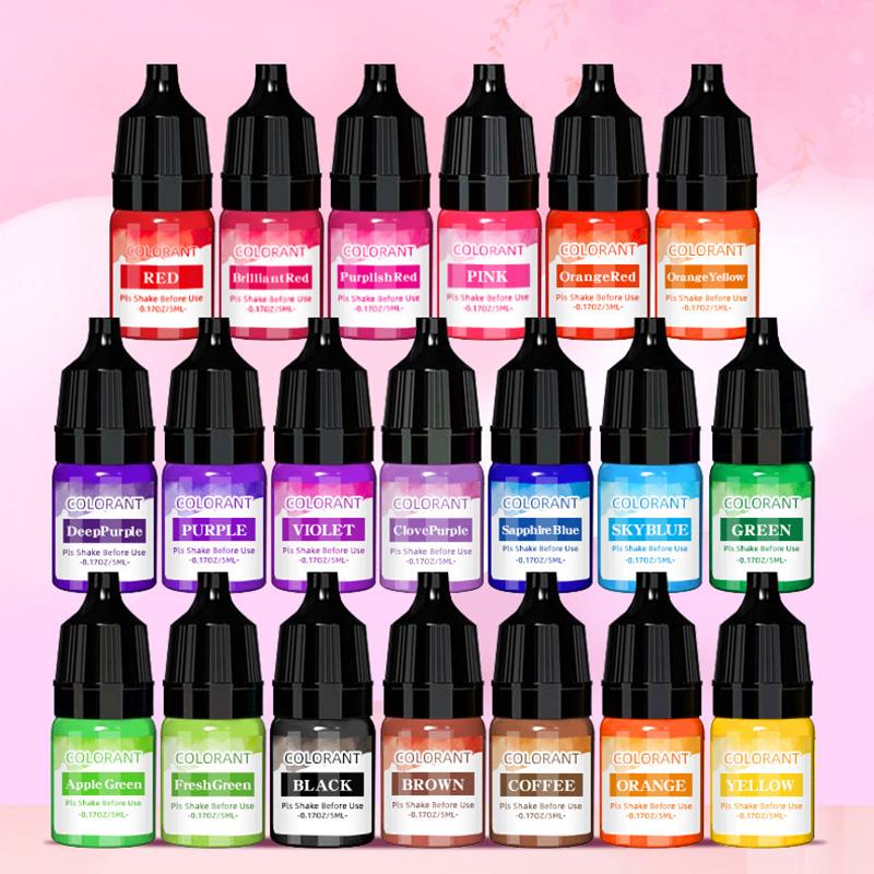 5ml/Bottle Candle Wax Pigment  - đánh giá và giá Soy Wax Pillar Blend