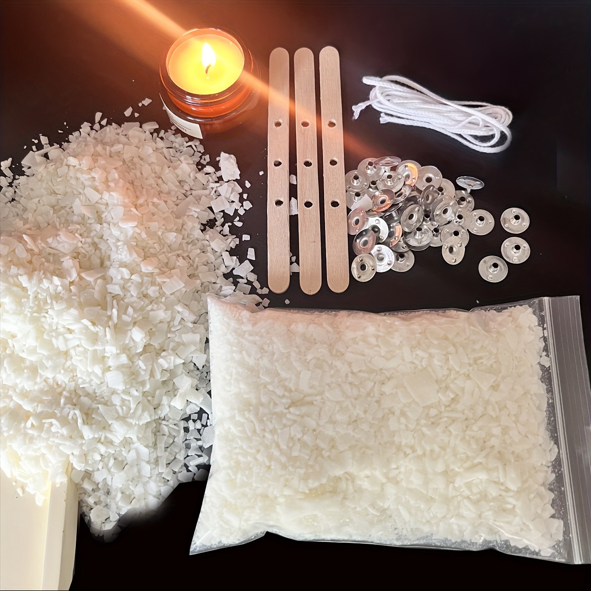 Candle Making Kits 100G Soy Wa - đánh giá và giá Soy Wax Pillar Blend