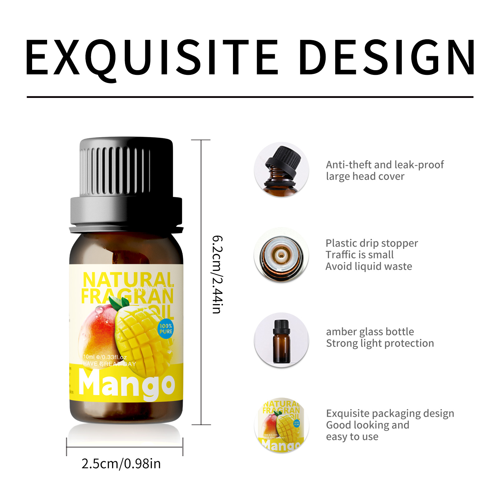 10ml Mango Fragrance Oils Mang - đánh giá và giá Candle Making Oil Scents