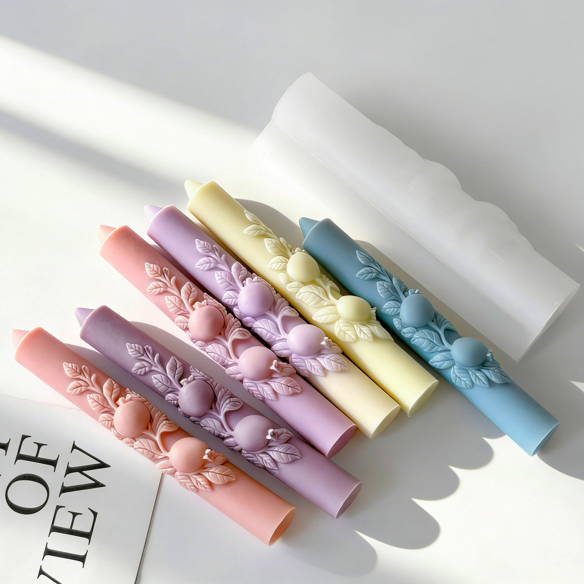 DIY Pomegranate Relief Long Ro - đánh giá và giá Soy Wax Pillar Blend