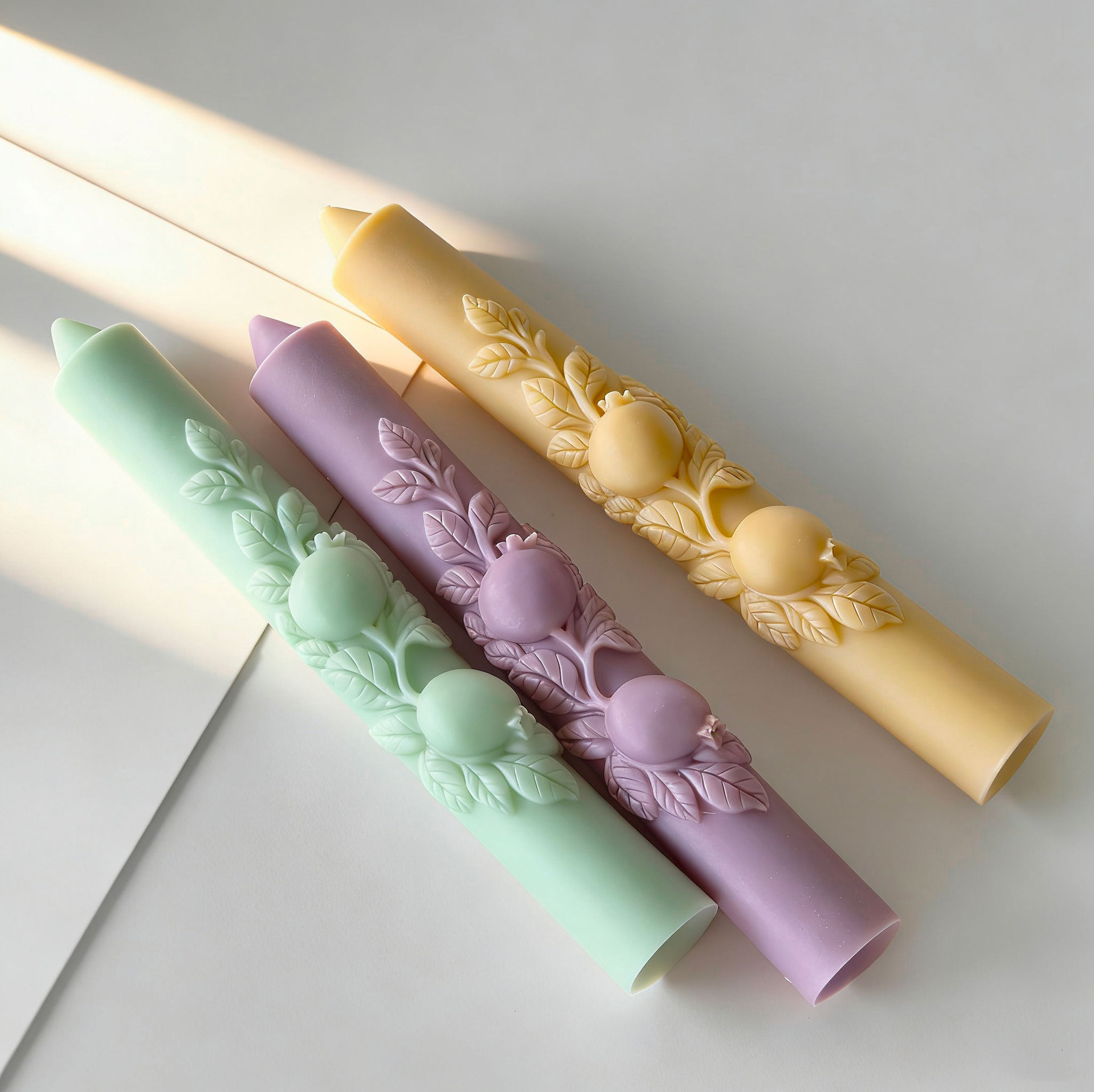 DIY Pomegranate Relief Long Ro - đánh giá và giá Soy Wax Pillar Blend