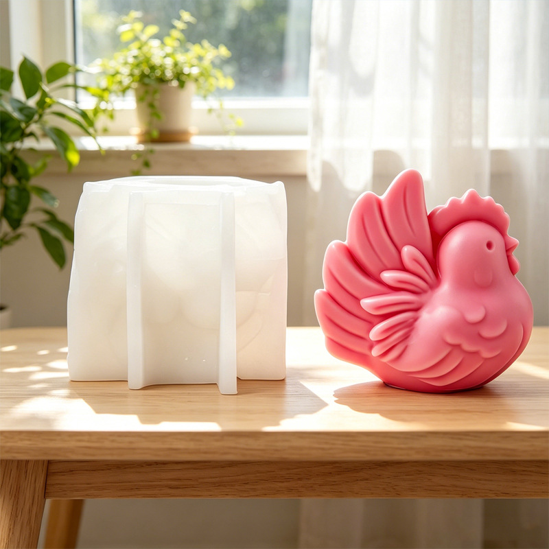 Cartoon Hen Silicone Candle Mo - đánh giá và giá Soy Wax Pillar Blend