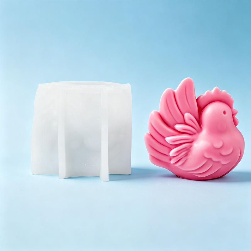 Cartoon Hen Silicone Candle Mo - đánh giá và giá Soy Wax Pillar Blend