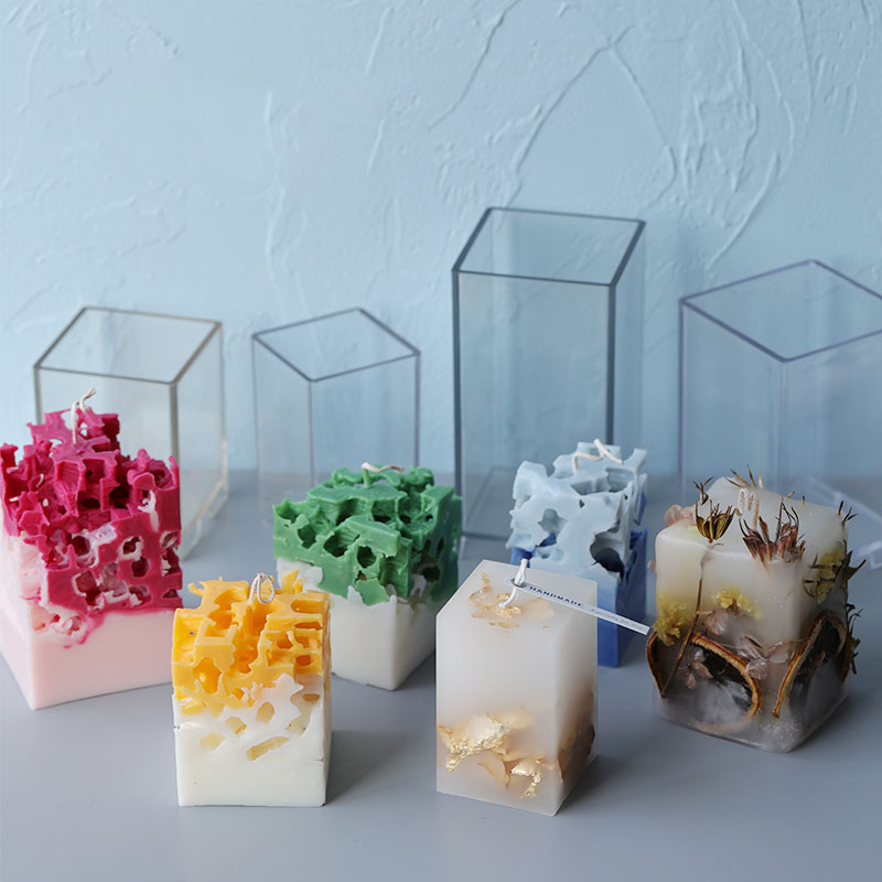 3D Square Rectangle Column Can - đánh giá và giá Candle Making At Home